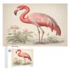 1000 PCS Jigsaw Puzzle for Adults Personalized Picture Puzzle Art Flamingo Customized Wooden Puzzle for Family, Birthday, Wedding, Game Nights Gifts Animal Puzzle view 1