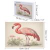 1000 PCS Jigsaw Puzzle for Adults Personalized Picture Puzzle Art Flamingo Customized Wooden Puzzle for Family, Birthday, Wedding, Game Nights Gifts Animal Puzzle view 2