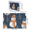 1000 PCS Jigsaw Puzzle for Adults Personalized Picture Puzzle Snowman Wearing Hat Customized Wooden Puzzle for Family, Birthday, Wedding, Game Nights Gifts Animal Puzzle view 2