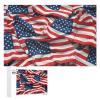 1000 PCS Jigsaw Puzzle for Adults Personalized Picture Puzzle USA Flag Customized Wooden Puzzle for Family, Birthday, Wedding, Game Nights Gifts Animal Puzzle view 1