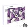 1000 PCS Jigsaw Puzzle for Adults Personalized Picture Puzzle Purple Snowman Pattern Customized Wooden Puzzle for Family, Birthday, Wedding, Game Nights Gifts Animal Puzzle view 4