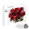 1000 PCS Jigsaw Puzzle for Adults Personalized Picture Puzzle Red Flowers in Vase Customized Wooden Puzzle for Family, Birthday, Wedding, Game Nights Gifts Animal Puzzle view 4