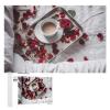 1000 PCS Jigsaw Puzzle for Adults Personalized Picture Puzzle Coffee Cup and White Bed Customized Wooden Puzzle for Family, Birthday, Wedding, Game Nights Gifts Animal Puzzle view 1