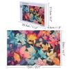 1000 PCS Jigsaw Puzzle for Adults Personalized Picture Puzzle Colorful Printing Customized Wooden Puzzle for Family, Birthday, Wedding, Game Nights Gifts Animal Puzzle view 2