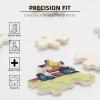 500 Piece Jigsaw Puzzle for Adults Personalized Picture Puzzle Cartoon Dinosaur Customized Wooden Puzzle for Family, Birthday, Wedding, Game Nights Gifts, 20.4"x15" view 4