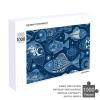 1000 PCS Jigsaw Puzzle for Adults Personalized Picture Puzzle Fish and Shells Customized Wooden Puzzle for Family, Birthday, Wedding, Game Nights Gifts Animal Puzzle view 4