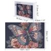 1000 PCS Jigsaw Puzzle for Adults Personalized Picture Puzzle Flying Among The Flowers Customized Wooden Puzzle for Family, Birthday, Wedding, Game Nights Gifts Animal Puzzle view 2