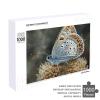 1000 PCS Jigsaw Puzzle for Adults Personalized Picture Puzzle Butterflies Appear on Plants Customized Wooden Puzzle for Family, Birthday, Wedding, Game Nights Gifts Animal Puzzle view 4