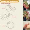 LXLZYXSF Outdoor 3D Dragon Poi with Swing Rope & Dragon Head & Travel Bag, Chinese Flowy Shaking & Flinging Ribbon Streamer for Kids Adults, Birthday Gifts (Size : 2m/6.5ft/78.7in Long) view 3