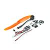 2S 7.4V Micro Brushless Motor MC1108-4000KV with 1S/2S 5A ESC+5030 Prop Power Combo Used for Fixed Wing Micro Indoor Airplane F3P Model Airplane (C1108-P8144) view 1