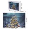 1000 PCS Jigsaw Puzzle for Adults Personalized Picture Puzzle Christmas Tree Customized Wooden Puzzle for Family, Birthday, Wedding, Game Nights Gifts Animal Puzzle view 2