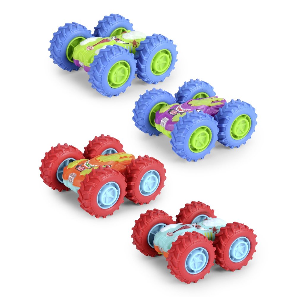 Dickie Toys Monster Flippy, 4 Assorted