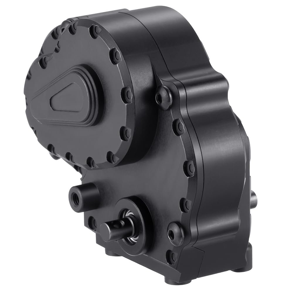 MORLORDY Aluminum Alloy Assembled RC Car Transmission Case Gearbox with Gear for Axial UTB18 Capra 1/18th RC Car Upgrade Part