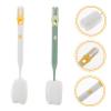 2pcs Three-in-one Cup Brush Cleaning Kit Stuff Dispenser Spray Scrubber Bottle Drying Rack Hydro Dryer Holder Cutlery Leak Bottle Cleaner Water Bottle Cleaning Brush Sponge view 2