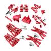 Lifehead Complete Set of Aluminum Upgrade Parts for Traxxas 1/5 X-Maxx 6S/8S Upper and Lower Suspension Arms Set (Front and Rear) Alloy Caster Block, Steering Block and Ball Bearing Steering etc. view 1
