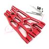 Lifehead Complete Set of Aluminum Upgrade Parts for Traxxas 1/5 X-Maxx 6S/8S Upper and Lower Suspension Arms Set (Front and Rear) Alloy Caster Block, Steering Block and Ball Bearing Steering etc. view 3
