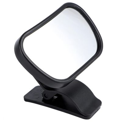 ibasenice Car Rear View Mirror Adhesive Boy Girl Mirror for Car Glass Suction Cup