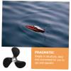 BESTonZON High Strength Paddle for Rc Boat DIY Propeller Accessory Plastic Propeller for Boat Repairing Tool view 2