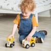 Bigjigs Toys Mini Crane Truck - Kids Cranes, Wooden Construction Toy, Toddler Play Vehicle, Sandpit Playsets, Gifts for Toddlers, Sustainably Made, Age 12+ Months view 4