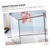 Abaodam 2pcs Transparent Acrylic Coin Holder Saving Pot Convenient Savings Jar for Desktop Creative Adults for Home and Office Use view 2