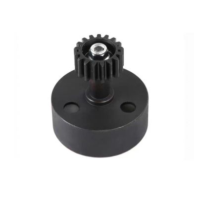 AFDHGS Alloy Clutch Bell and 17T Hardened Steel Pinion Gear Upgrade Set for 1/5 RC Hpi Baja 5B 5T 5SC - Enhanced Nut Fastening