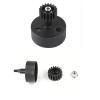 AFDHGS Alloy Clutch Bell and 17T Hardened Steel Pinion Gear Upgrade Set for 1/5 RC Hpi Baja 5B 5T 5SC - Enhanced Nut Fastening view 4
