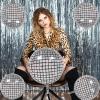 10 Pieces 22 Inches Large Silver Disco Ball Balloons - Large 4D Round Foil Mylar Mirror Balloons for Retro 70s Disco Dance Decorations Birthday Wedding Graduation Party Supplies view 3