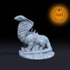 Ardalos, The Chimera of Enigma | Glatisant | Amalgamation Aberration Miniature for Tabletop Games Like D&D and War Gaming Huge (Normal Size) view 2