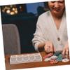 Vaguelly Poker Chip Tray Large Capacity Storage Case for Poker Chips Multi-Function Holder for Home Use and Game view 2