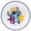 Stitch Two-Tone Reusable Kids Bowl with Non-Slip Base, Blue view 2