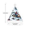Augenstern Christmas Hat Snowmobiles-Winter Xmas Hat Unisex Santa Hat view 3