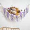 Amdermi Stuffed Animal Hammock Corner Hanging Net for Stuff Animal Storage Toy Organizer for Kid's Room Stuffed Animal Toy Hammock Plush Toy Holder view 1