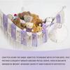 Amdermi Stuffed Animal Hammock Corner Hanging Net for Stuff Animal Storage Toy Organizer for Kid's Room Stuffed Animal Toy Hammock Plush Toy Holder view 4