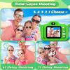 Kids Camera for Boys Dinosaur Toys Age 3-8 with 48MP 1080P HD Video Camera Kids Digital Camera Toys for Kids Toddler Christmas Birthday Gifts with Dinosaur Protective Cover (Green) view 4