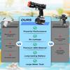 2P Electric Water Pistol with 400 Ammos,Transparent Automatic Squirt Guns High Powered IP67 Waterproof, Bodinator Classic Water Gun Summer Pool Toys for Kid/Aldult view 2