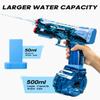 2P Electric Water Pistol with 400 Ammos,Transparent Automatic Squirt Guns High Powered IP67 Waterproof, Bodinator Classic Water Gun Summer Pool Toys for Kid/Aldult view 3