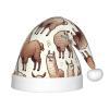 Augenstern Christmas Hat Funny-Alpaca-Llama Xmas Hat Unisex Santa Hat view 1