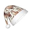Augenstern Christmas Hat Funny-Alpaca-Llama Xmas Hat Unisex Santa Hat view 2