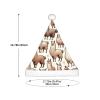 Augenstern Christmas Hat Funny-Alpaca-Llama Xmas Hat Unisex Santa Hat view 3