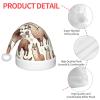 Augenstern Christmas Hat Funny-Alpaca-Llama Xmas Hat Unisex Santa Hat view 4
