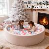 Heopeis Ball Pit Balls for Toddlers, 100 pcs Pastel Plastic Toy Balls for Kids, Macaron Pit Balls for Baby Toddler Birthday Christmas, Ball Pool Play Tent, Baby Kiddie Pool Toys, Party Decoration view 2