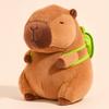 9.8in Capybara Plush, Easter Basket Stuffer, Cute Capybara Stuffed Animals with Turtle Backpack, Kawaii Capibara Plushie Toys for Kids, Doll Party Favors, Soft Hugging Gift for Classroom Birthday view 1