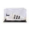 Acrylic Display Box for Lego10282 Shoes Transparent dustproof Display Box Compatible with Lego10282 Construction kit, Model Gift Display Box (Model not Included) view 1