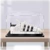 Acrylic Display Box for Lego10282 Shoes Transparent dustproof Display Box Compatible with Lego10282 Construction kit, Model Gift Display Box (Model not Included) view 2
