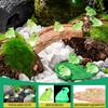 SYWHXY 104PCS Luminous Mini Resin Frogs Green Frogs Figurines Miniature Glow in The Dark, Cute Tiny Frogs for Micro Moss Landscape Dollhoues Terrarium Aquariums Cake Decor Hidden Games view 3