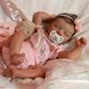 RXDOLL Reborn Baby Dolls Silicone Full Body Girl Waterproof 18 Inch Realistic Sleeping Newborn Doll Silicone Babies Life Like Baby Dolls That Look Real Bebe Bathable view 2
