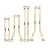 INJORA 46g Brass High Clearance Links Set for TRX4M High Trail K10 F150 1/18 RC Crawler Upgrade (4M-97) view 1
