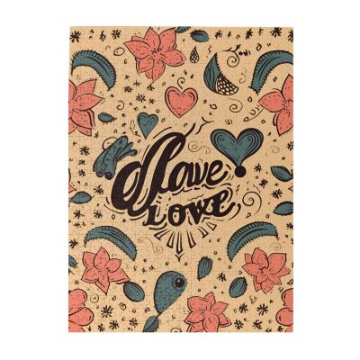 500 Piece Jigsaw Puzzle for Adults Personalized Picture Puzzle Love Forever Customized Wooden Puzzle for Family, Birthday, Wedding, Game Nights Gifts, 20.4"x15"