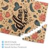500 Piece Jigsaw Puzzle for Adults Personalized Picture Puzzle Love Forever Customized Wooden Puzzle for Family, Birthday, Wedding, Game Nights Gifts, 20.4"x15" view 3