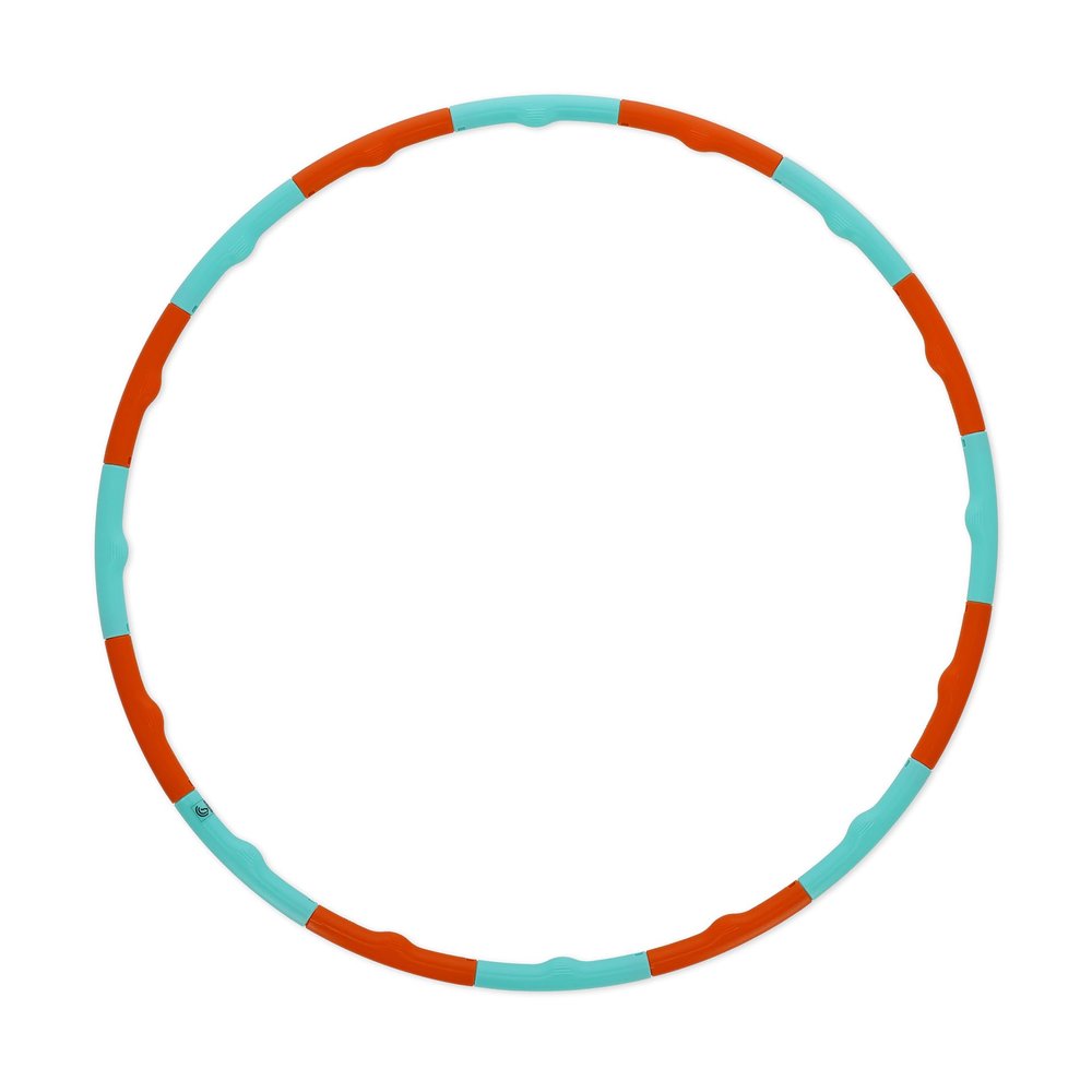 Legami - Hula Hoop Adults, Hula Hoop for Children, Slimming Fitness, Fun Circle Game Assured, Easy to Assemble, Easy to Use, 16 Sections, Diameter 78 cm